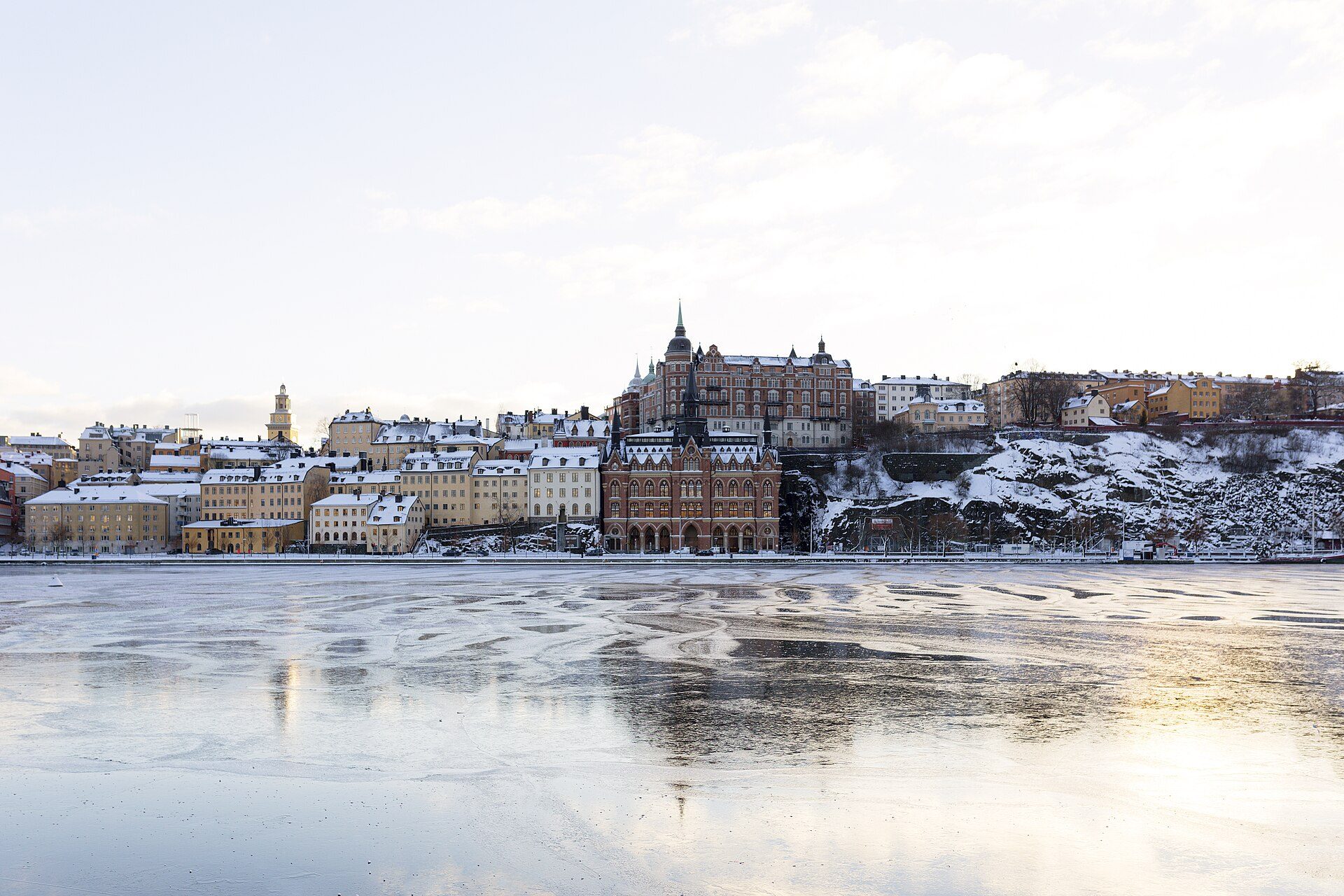 A Nordic business district with industrial and service companies